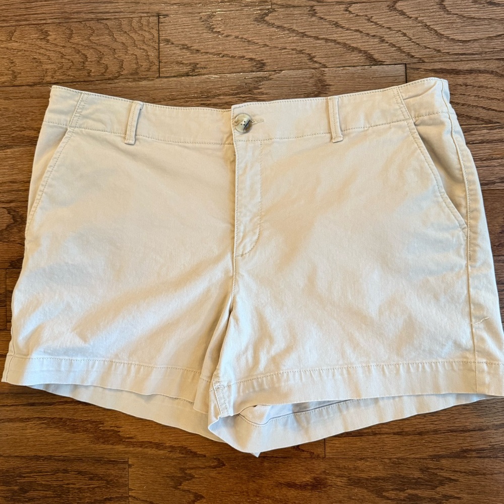 LOFT Women's Twill Khaki Shorts